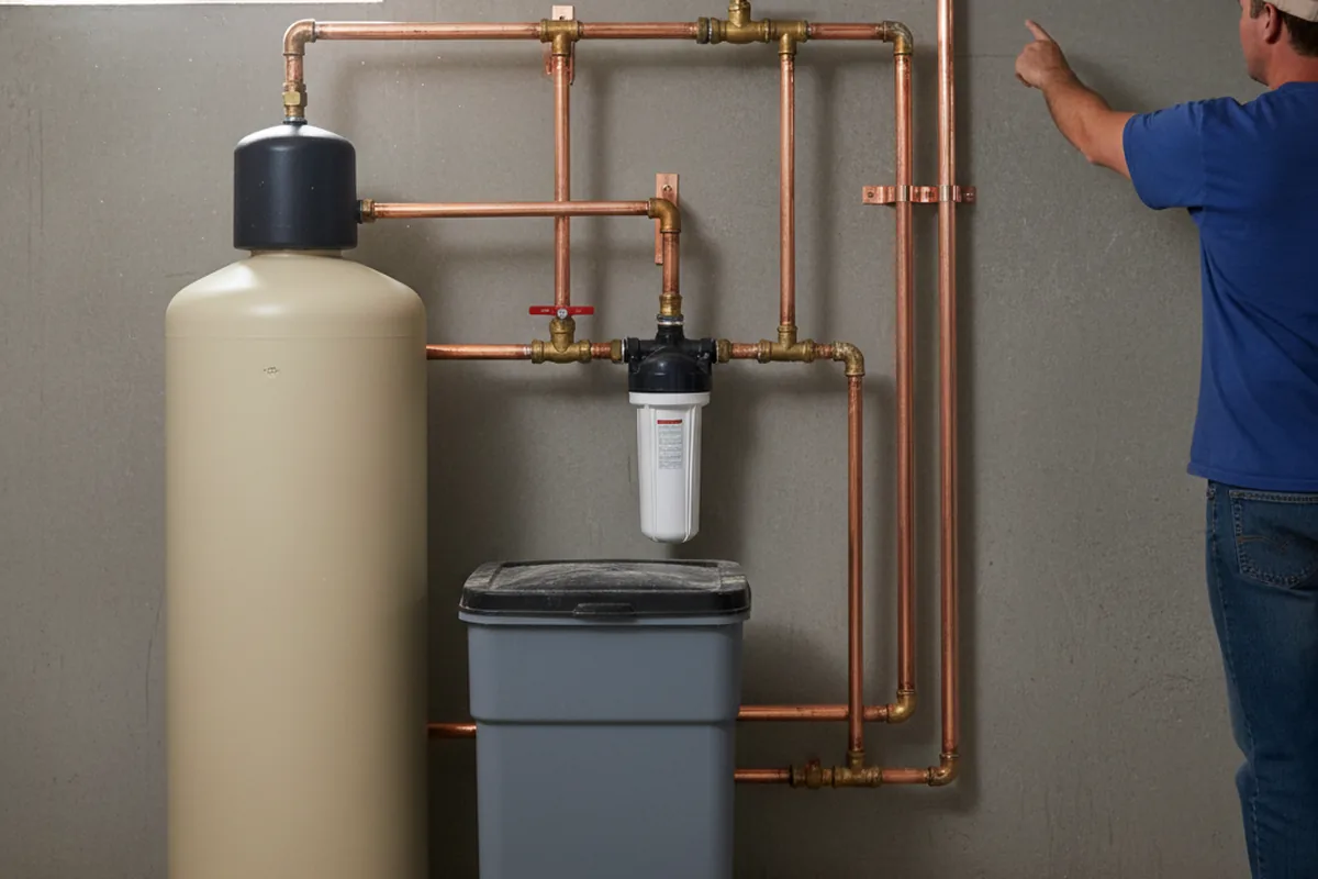 Whole-house water treatment system installed in Townville